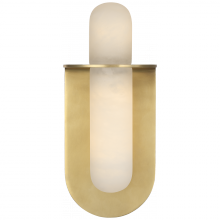 Visual Comfort & Co. Signature Collection RL KW 2003AB-ALB - Fosse 11" Oval Sconce