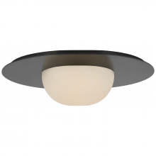 Visual Comfort & Co. Signature Collection RL KW 4008BZ-ALB - Fosse 21" Flush Mount