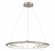 Lib & Co. CA 10176-031 - Nettuno, Large LED Chandelier, Metallic Brushed Champagne