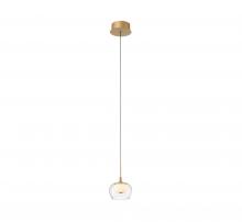 Lib & Co. CA 10211-030 - Manarola, 1 Light LED pendant, Painted Antique Brass