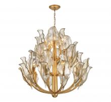 Lib & Co. CA 12049-028 - Brindisi, 20 Light Chandelier, Gold