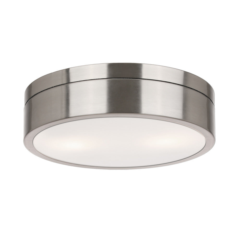 Avista Core Flush Mount 3" Brushed Nickel -LED