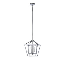 Avista Lighting Inc A4812CH - Avista Stratford Pendent 4-Light Chrome