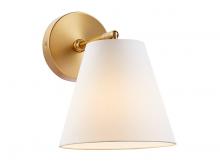 Savoy House Meridian CA M90119NB - 1-Light Wall Sconce in Natural Brass (Set of 2)