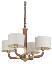 Craftmade 48124-VB - 4 Light Chandelier