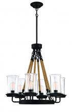 Craftmade 52026-ESP - Outdoor 6 Light Chandelier