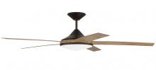 Craftmade DLY60ESP5 - 60" Delaney, Espresso Finish, Mesquite blades included, Light kit Included (optional)