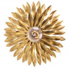 Crystorama 500W-GA - Broche 1 Light Antique Gold Sconce