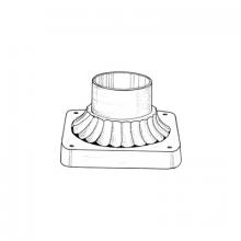 Designers Fountain 1916-BK - Pier Mounts Cast Pier Mount