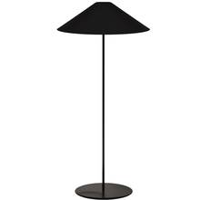 Dainolite MM241F-BK-797 - 1LT Tapered Floor Lamp w/ JTone Black Shade