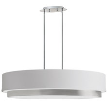 Dainolite LAR-324-SC - 4LT Oval Pendant