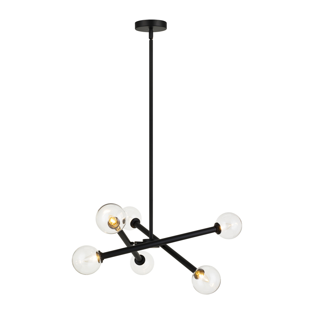 Matchstix Black Pendant