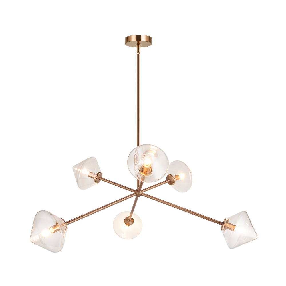 Novo Aged Gold Brass Pendant