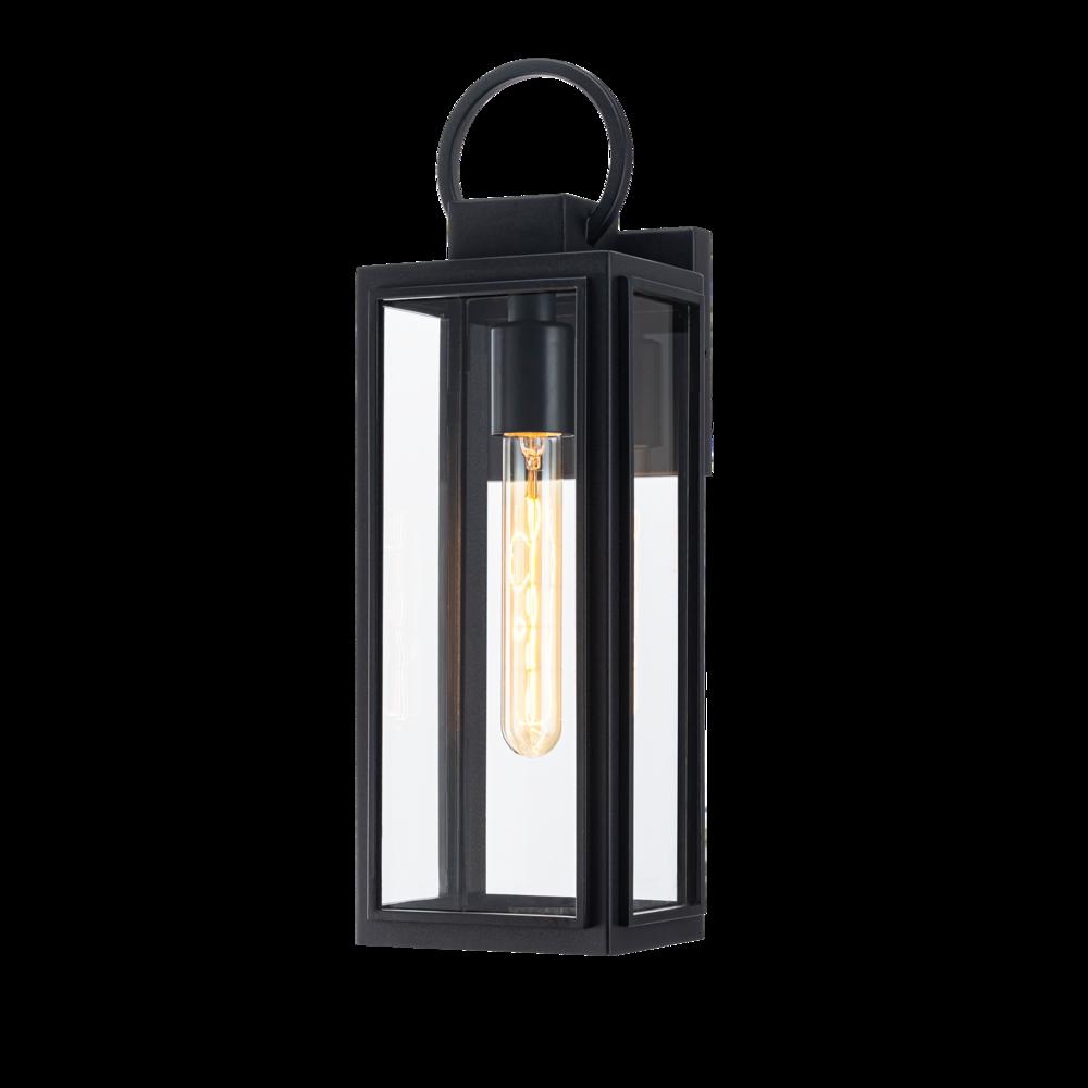 Crosby Matte Black Outdoor Lighting