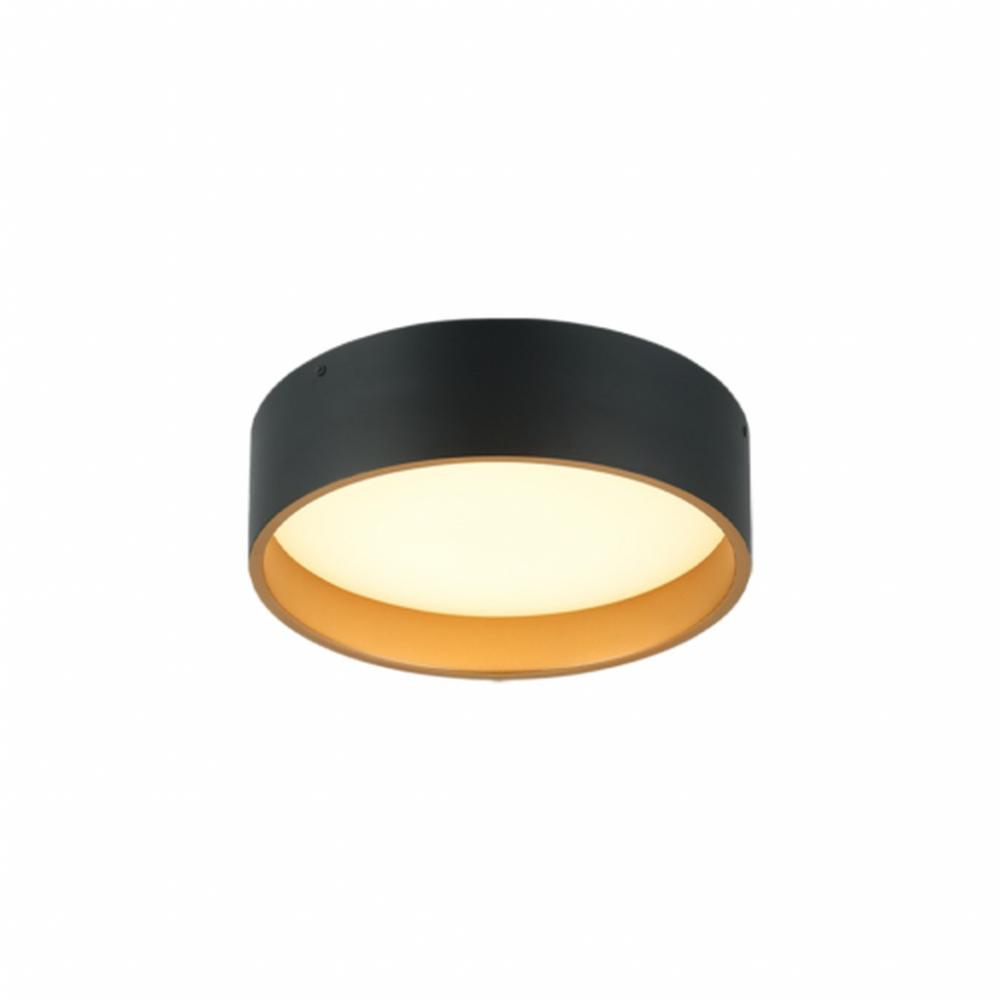 Novalee Matte Black Flush Mounts