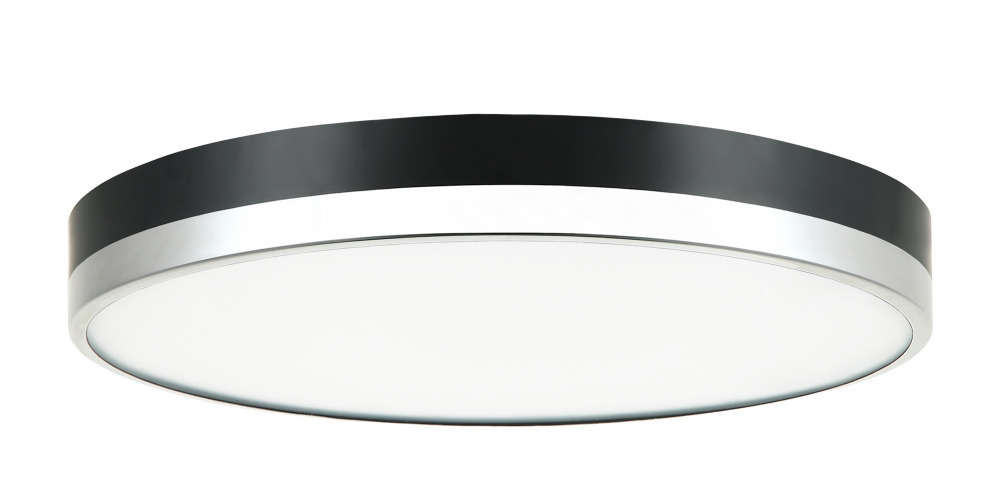 Tone Black and Chrome Ceiling Mount