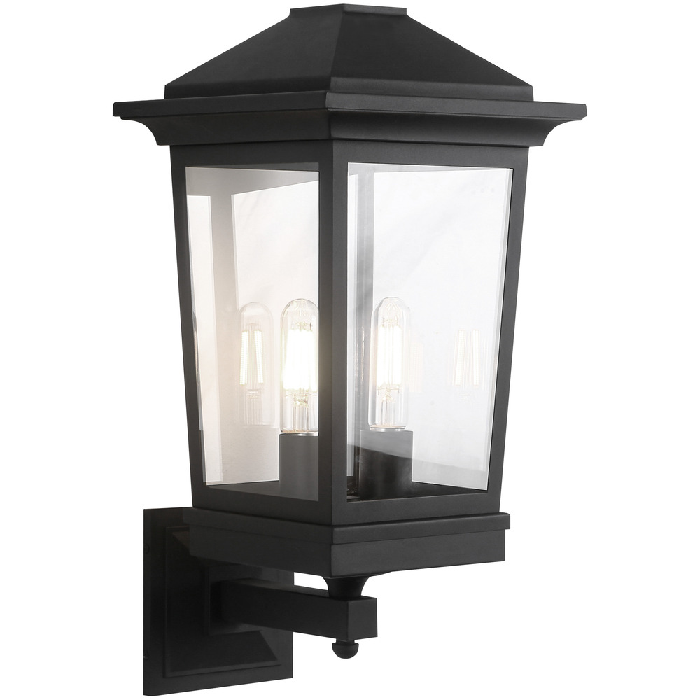 Ardenno Matte Black Outdoor Lighting