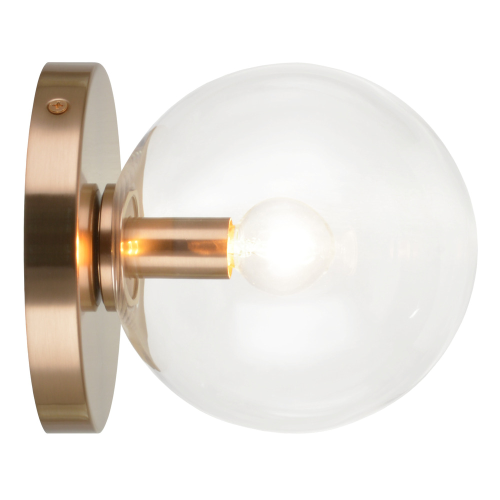 Cosmo Aged Gold Brass Wall Sconce / Ceiling Mount