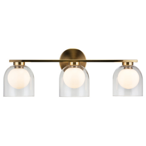 Derbishone Aged Gold Brass Wall Sconce