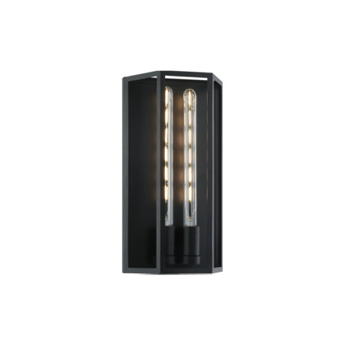Creed Matte Black Wall Sconce