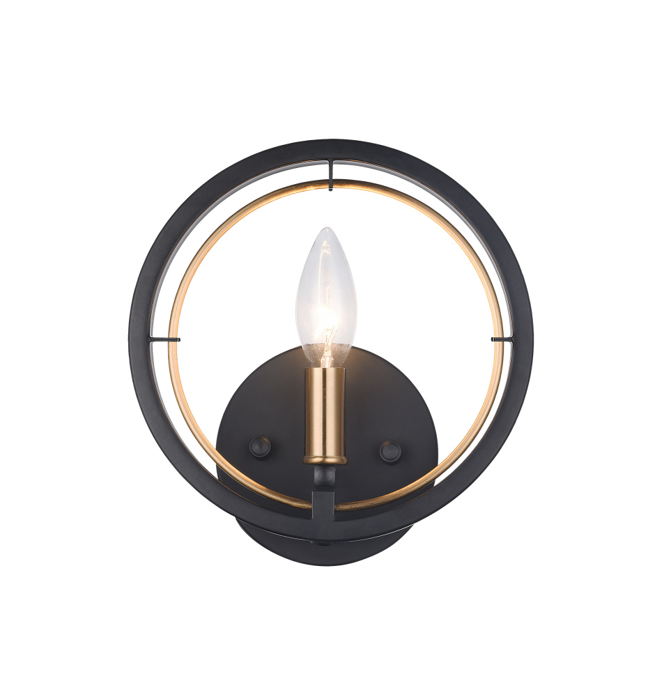Odyssey Black Wall Sconce
