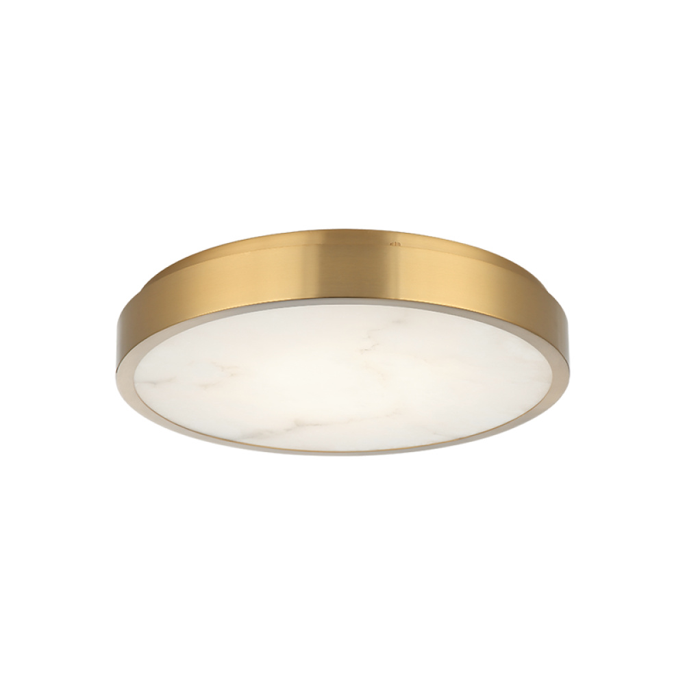 Marblestone Aged Gold Brass Ceiling Mount