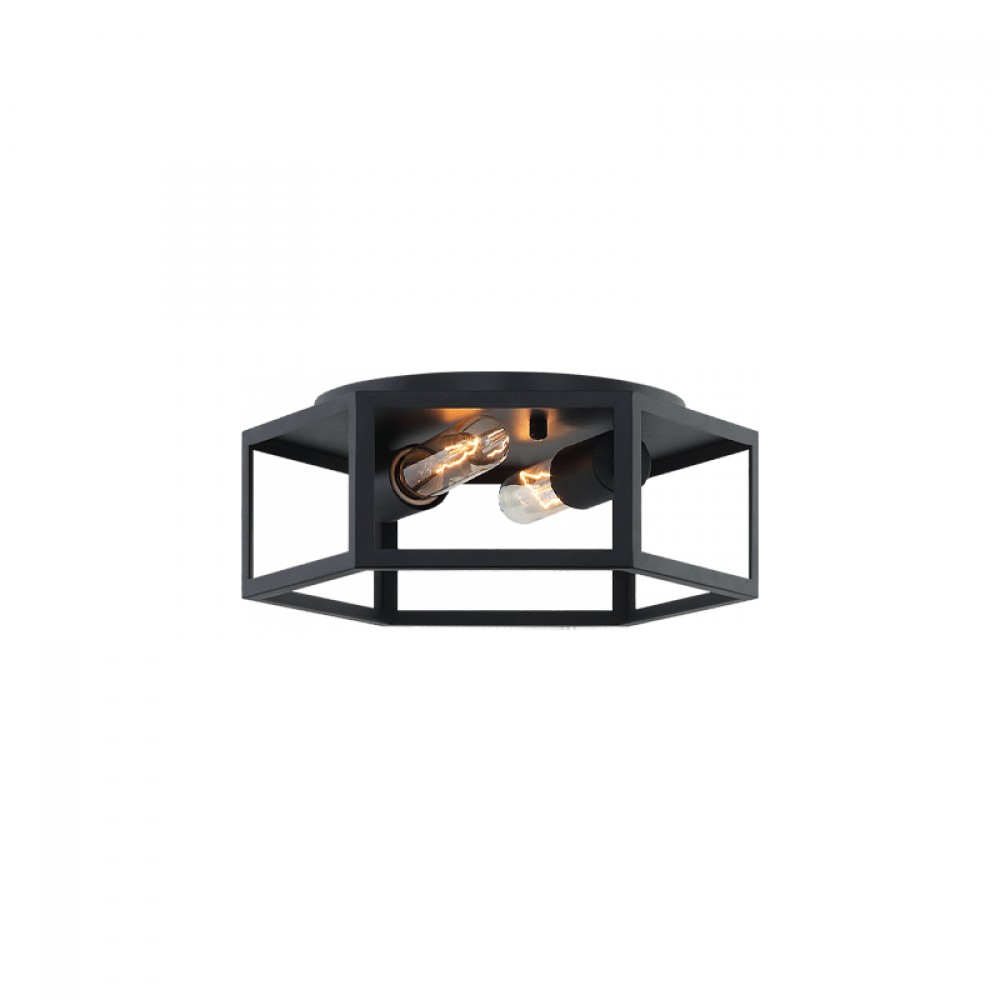 Creed Matte Black Ceiling Mount