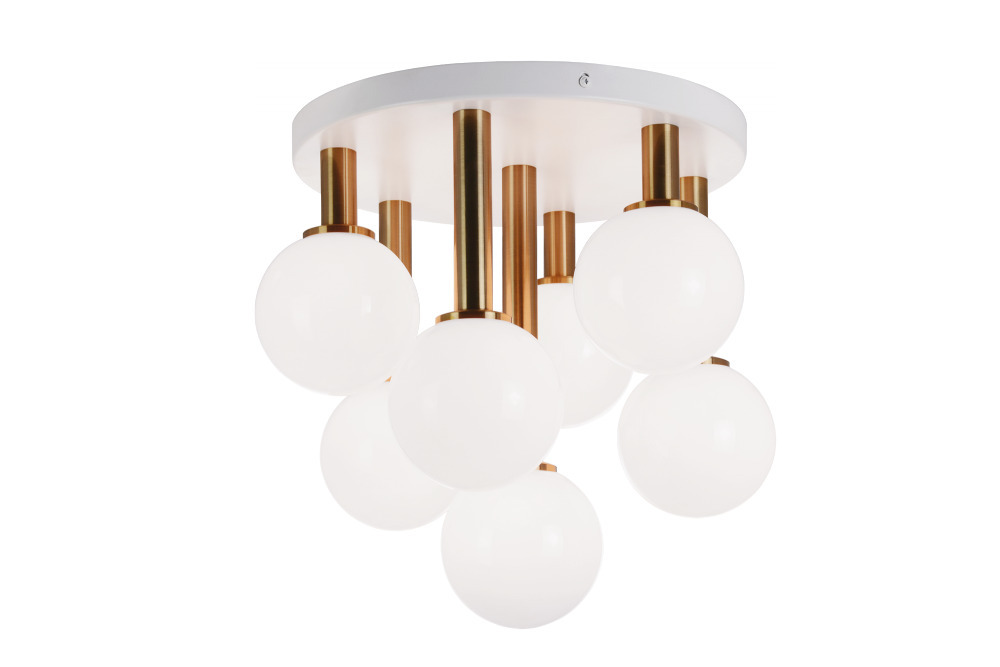 Stellar Aged Gold Brass Ceiling Mount