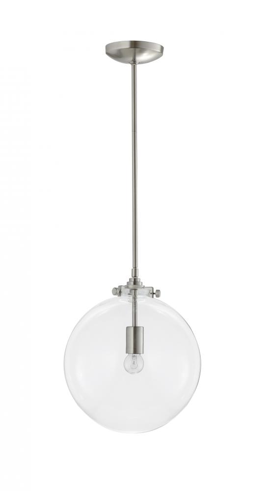 Menton Brushed Nickel Pendant