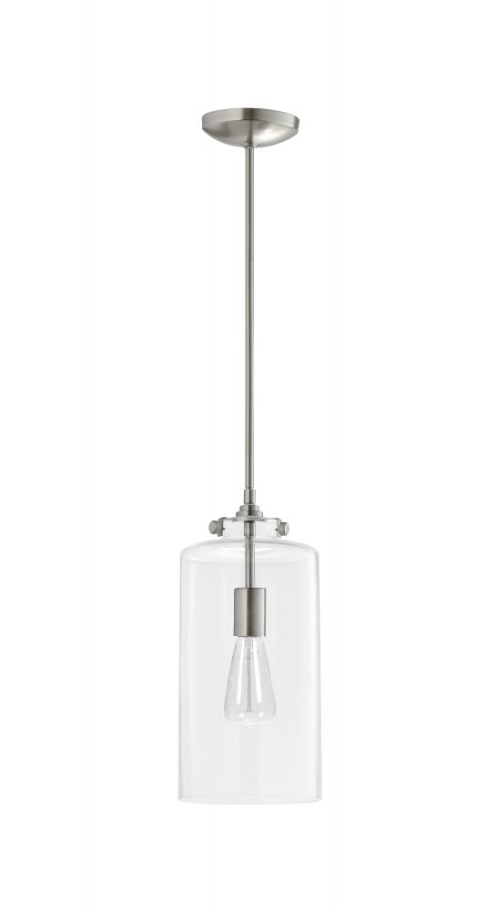 Menton Brushed Nickel Pendant