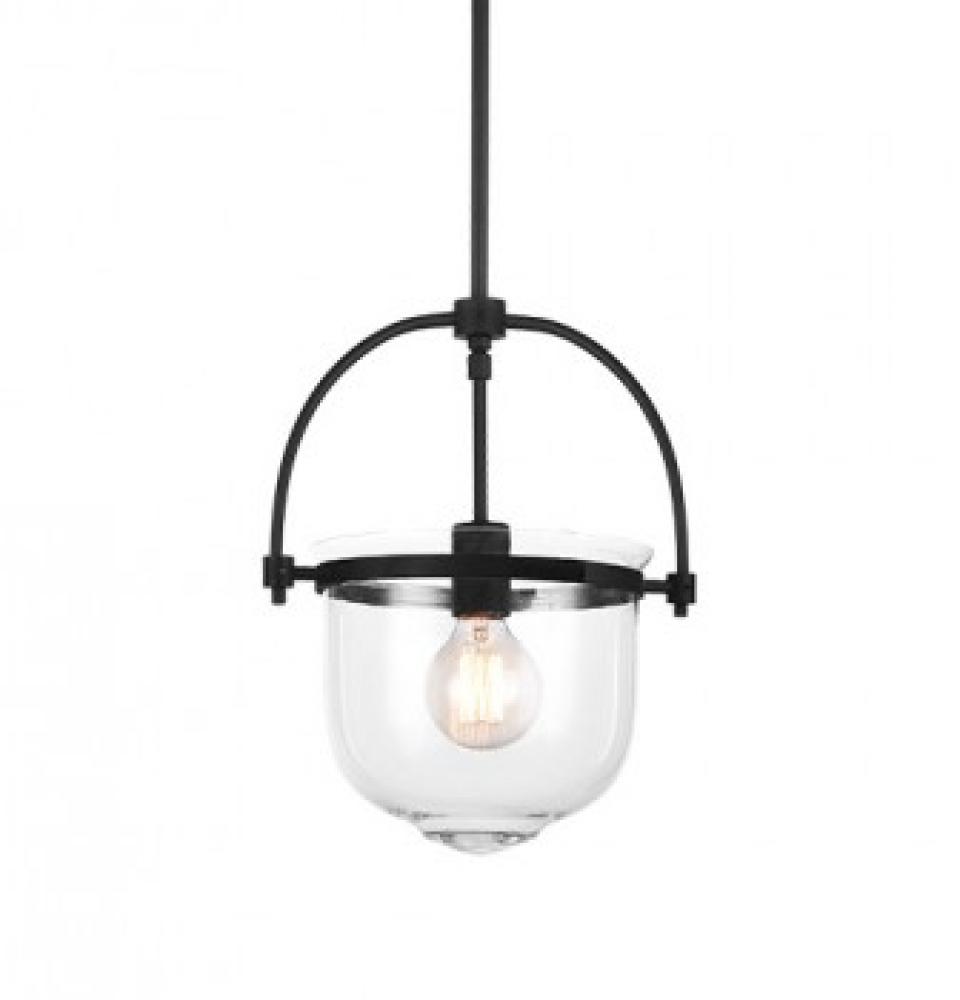 Ceramiche Matte Black Pendant