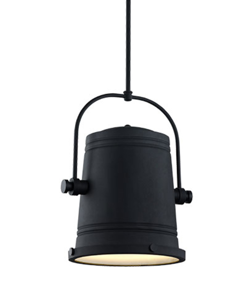 Secchio Rusty Black Pendant