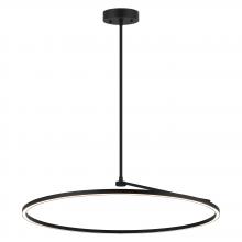 Matteo Lighting C36740MB - The Trundle Matte Black Pendant