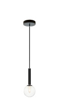 Matteo Lighting C75301BKCL - Stellar Black Pendant