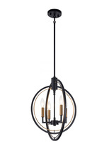 Matteo Lighting C78604BK - Odyssey Black Pendant