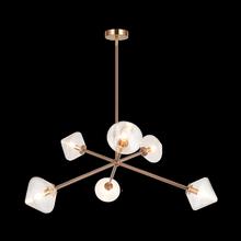 Matteo Lighting C81746AGCL - Novo Aged Gold Brass Pendant