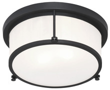 Matteo Lighting M14902MB - Caisse Claire Matte Black Ceiling Mount