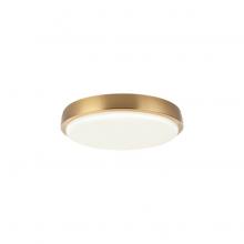 Matteo Lighting M16112AG - Zane Aged Gold Brass Flush Mounts