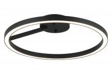 Matteo Lighting X36716MB - The Trundle Matte Black Ceiling Mount
