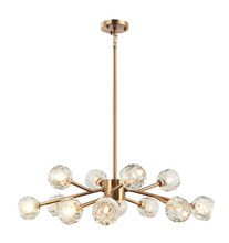 Matteo Lighting C61412AG - Rosa Chandelier