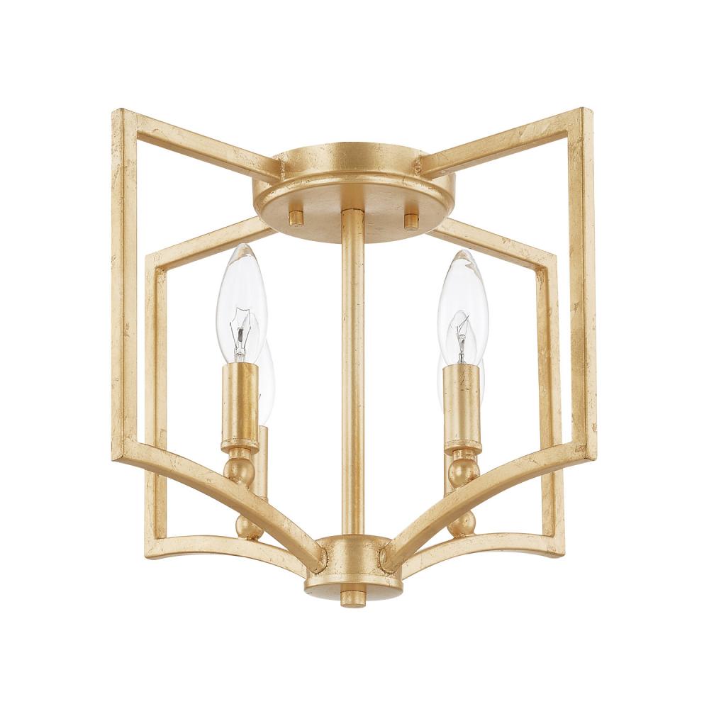 4 Light Flush Mount