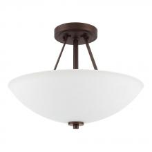 Capital Canada 218921BZ - 2 Light Semi-Flush