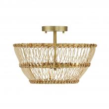 Capital Canada 244131MA - 3-Light Semi-Flush