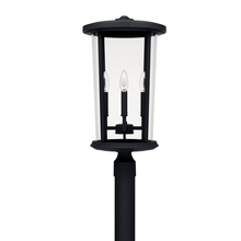 Capital Canada 926743BK - 4 Light Outdoor Post Lantern