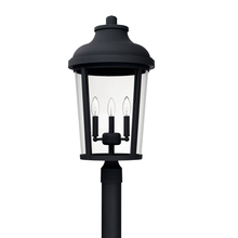 Capital Canada 927034BK - 3 Light Outdoor Post Lantern