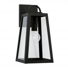 Capital Canada 943711BK - 1 Light Outdoor Wall Lantern