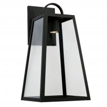 Capital Canada 943713BK-GL - 1 Light Outdoor Wall Lantern