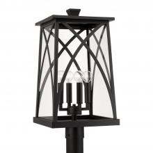 Capital Canada 946543BK - Marshall 4-Light Outdoor Post-Lantern