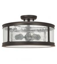 Capital Canada 9567OB - 3 Light Outdoor Semi-Flush