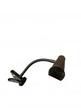 House of Troy BCLED14-BLK - Battery Clip On 14" Black Textured LED Light Clip On Surfaces Up To 1 3/ 8"